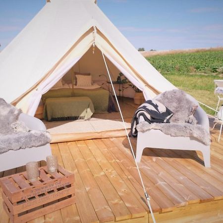 Glamping Och Gardslagenhet Mellan Himmel Och Hav Apartment Skivarp ภายนอก รูปภาพ