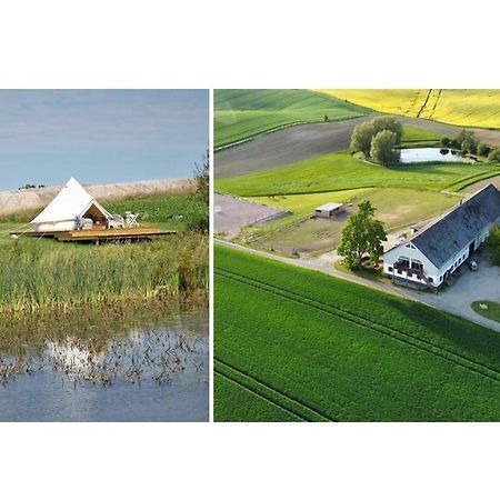 Glamping Och Gardslagenhet Mellan Himmel Och Hav Apartment Skivarp ภายนอก รูปภาพ