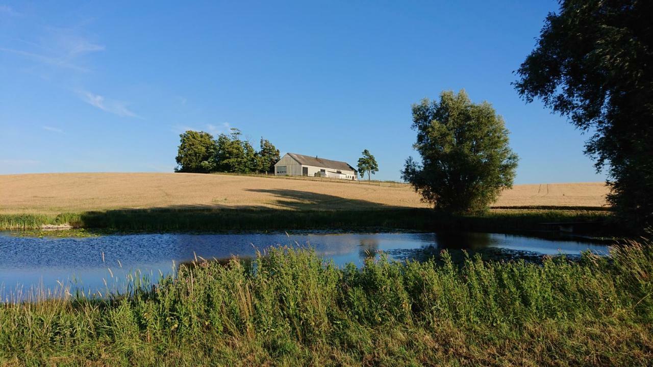 Glamping Och Gardslagenhet Mellan Himmel Och Hav Apartment Skivarp ภายนอก รูปภาพ